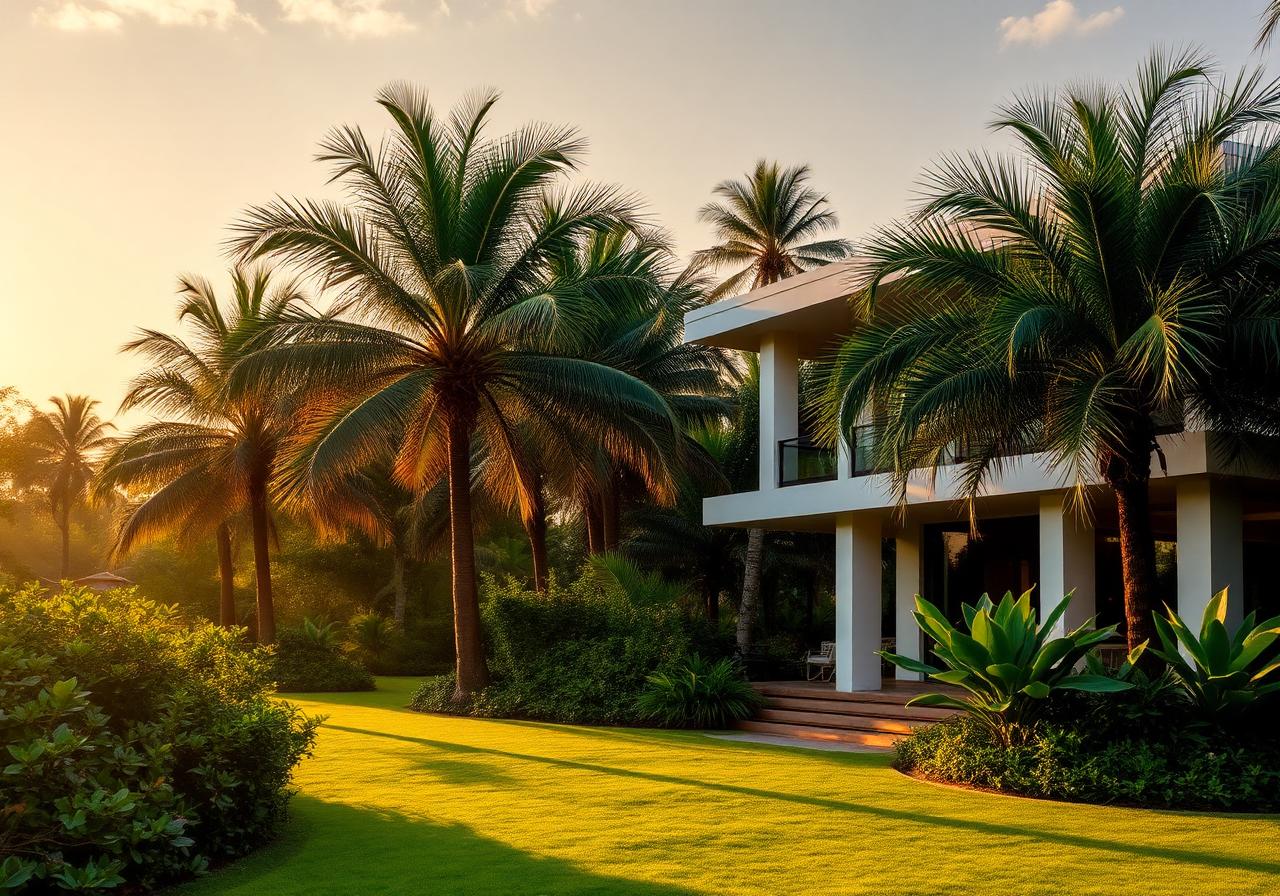 House Under the Palms